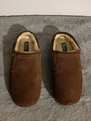 Zapatilla Bass Forrada Difusa, Talla 9 Marrón Gamuza Foto 1 de 4