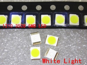 1000pcs 3528 White Ultra Bright Light Diode 1210 SMD LED white light