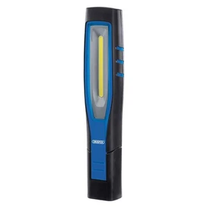 Draper COB/SMD LED Rechargeable Inspection Lamp, 10W, 1,000 Lumens Blue - 11764 - Picture 1 of 13