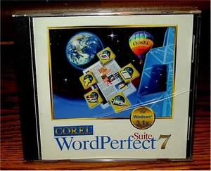 Corel Word Perfect Suite 7 - PC CD-Rom Windows 3.1x - BRAND NEW -  SEALED - Picture 1 of 5
