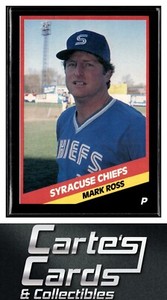 Mark Ross 1988 CMC Syracuse Chiefs #5  Toronto Blue Jays