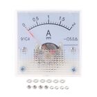 Pointer Ammeter Head Measuring Tool Analog Panel Meter Ammeter DC Amp Meters