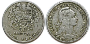 PORTUGUESE CAPE VERDE 50 CENTAVOS 1930  KM#4 - Bild 1 von 1