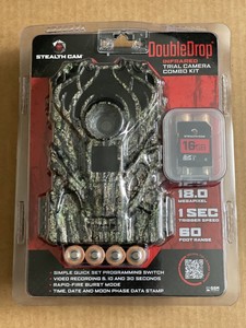 stealth cam doubledrop ir trail camera