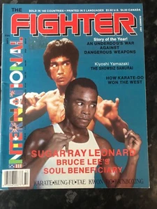 Bruce Lee rare magazine sugar ray leonard . - Picture 1 of 2