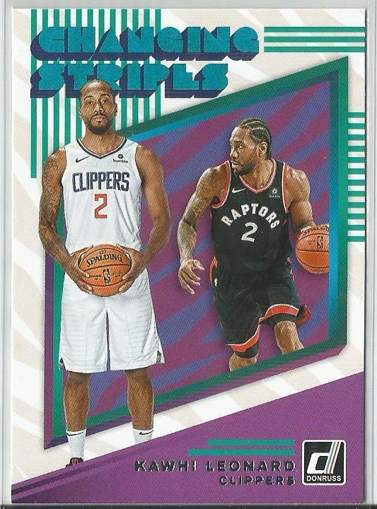2019-20 Donruss Changing Stripes Insert Cards You Choose - Image 1 of 1