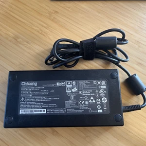 Chicony 19.5V DC 11.8A 230W A12-230P1A MSI GE73 Raider AC Adapter - Picture 1 of 1