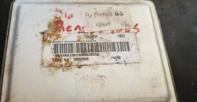 2006 庞蒂亚克 G6 雪佛兰迈锐宝 ecm ecu 电脑 12605890 — 第 1/4 张图片