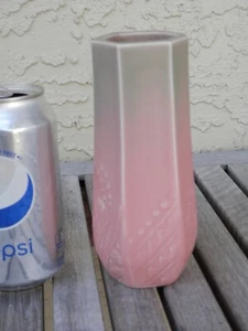 Rookwood Vase 5 Sided 6 1/4 " tall   #6019 Pink / Grey Free shipping - Picture 1 of 3
