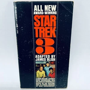 Star Trek 3 - James Blish - 1ª impresión - Bantam TV Tie-In - Mass Market PB 1969 - Imagen 1 de 11