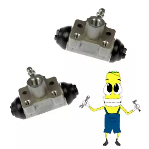 Premium Rear Left & Right Wheel Cylinders for 2007-2008 Honda Fit 11/16 In. Bore - Foto 1 di 1