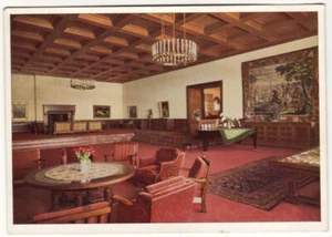 BERCHTESGADEN, Berghof Wachenfeld, gran sala, postal antigua - Imagen 1 de 1