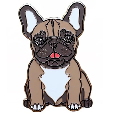 PIN ESMALTE BULLDOG FRANCÉS | Regalo Frenchie | Diseño Original | ¡Envío Gratis! Foto 1 de 2