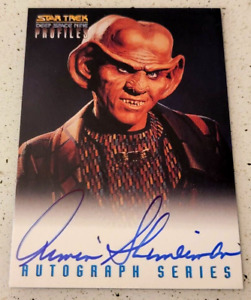 Skybox Star Trek Deep Space Nine Profiles Armin Shimerman Autograph