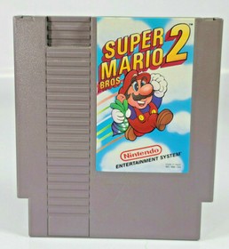 Vintage Nintendo NES Super Mario Bros 2 Game Cartridge Authentic Tested Working