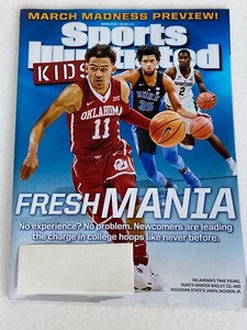 Sports Illustrated for Kids Magazine March 2018 Trae Young with 9 Card Sheet