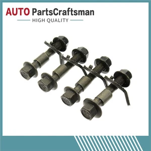 Adjustable Camber Correction Alignment Kit FOR Front Wheels Cam Bolt Bolts Kit - Picture 1 of 7