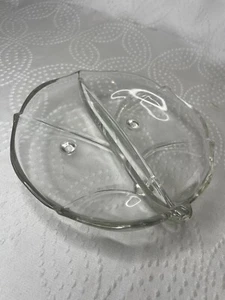 Raised Cherry Custard Cup Starburst Bottom Pressed Glass - Picture 1 of 3