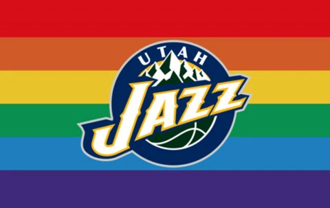 Utah Jazz Pride Flag 3x5ft Banner Polyester basketball Jazz013 Cover
