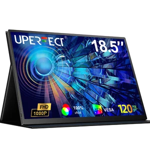 18.5'' Portable Monitor 120Hz Second Laptop Screen Gaming Monitor for PS4/5 - Picture 1 of 7