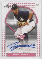 2018 Leaf Perfect Game National Showcase Pink /3 Gabriel Esquivel #BA-GE1 Auto