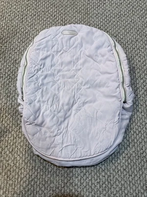 Cozy Cover Infant Carrier Cover -Baby Car Seat Cover  Quilted Pink JJ Collection - Image 1 of 4