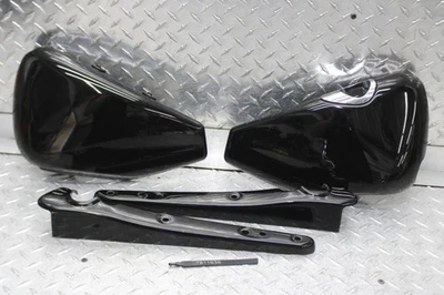 2012 Harley-Davidson 运动员 XL883 定制 L/H & R/H 侧盖带防雷罩 — 第 1/4 张图片