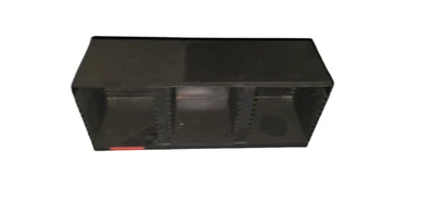 Laserline 36 CD Wall Mount / Stackable Storage Rack Black Plastic Holder! - Image 1 of 4