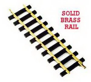 USA Trains R81060 2' Brass Rail Straight Track (12) - Picture 1 of 1