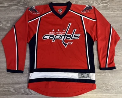 Washington Capitals Sewn Jersey NHL Youth Size XL - Image 1 of 4