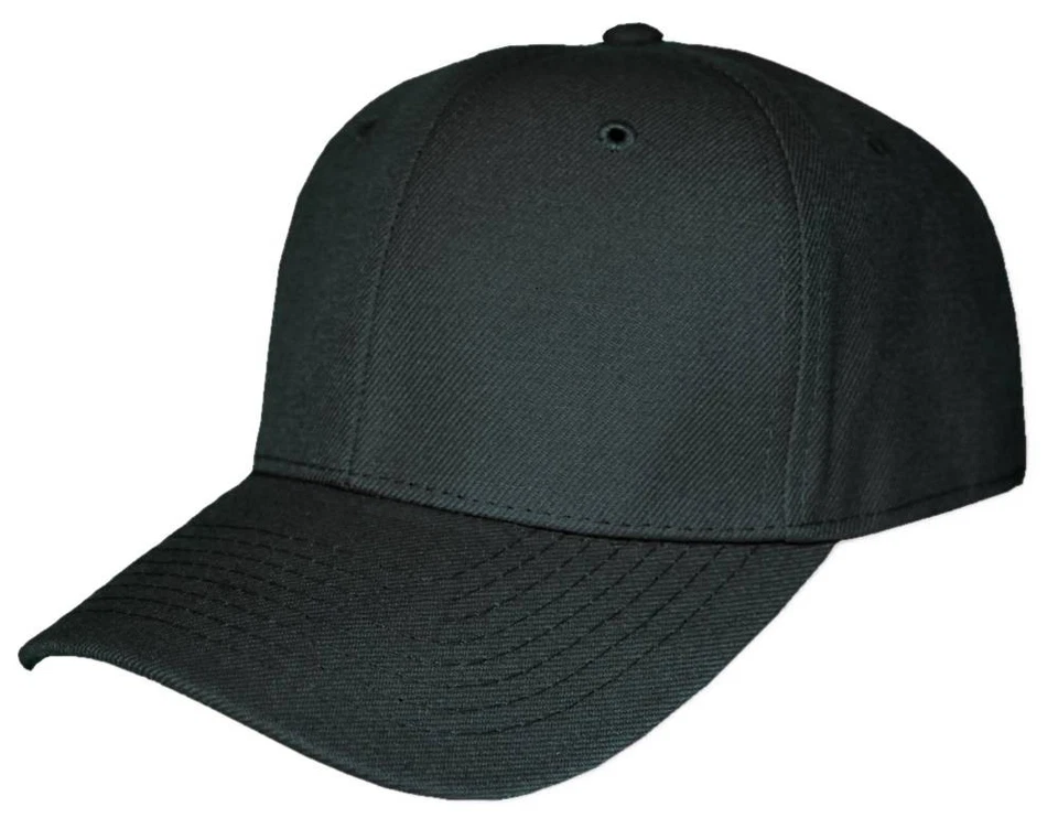Blank Fitted Curved Cap Hat - Image 1 of 1