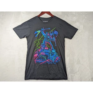 NEW Loot Gaming Double Fine Productions Black Neon Graphic T-shirt Size SMALL - Picture 1 of 6