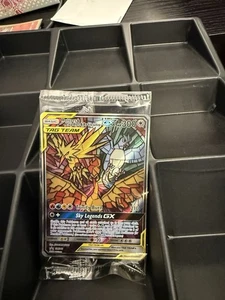 Moltres Zapdos Articuno GX Hidden Fates Pokemon Black Star Promo SM210 Sealed - Picture 1 of 10