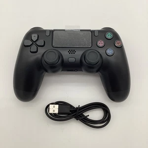 Dualshock Double Motor Vibration P4 Wireless Controller - Schwarz *Neu - Bild 1 von 5