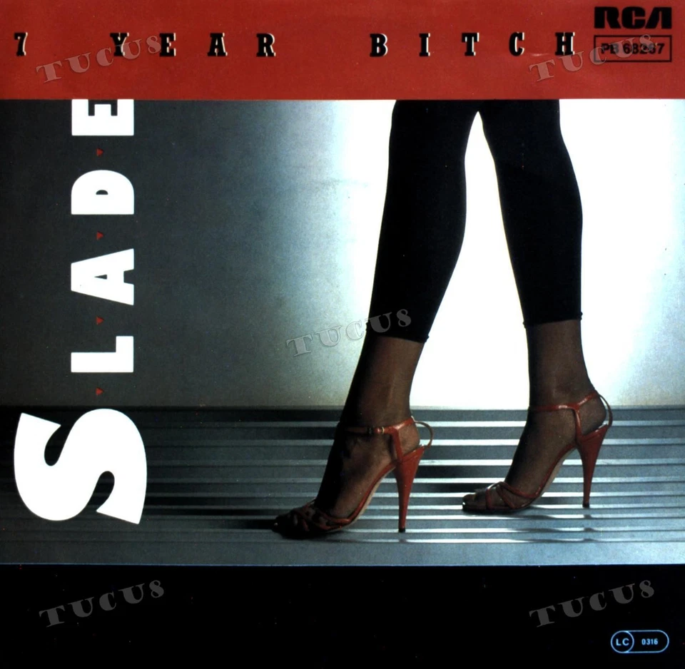 Slade - 7 Year Bitch 7" (VG) .* - Image 1 of 1