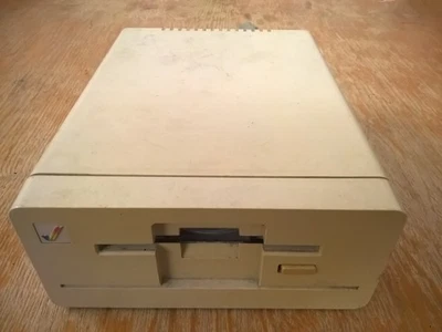 Amiga 1010 External 3.5 Floppy Drive 880k, Commodore A1010 #21042 (As-Is) - Image 1 of 3
