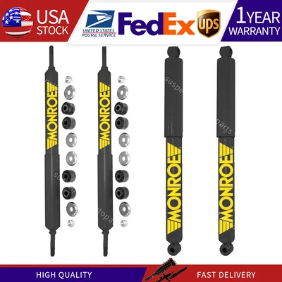 Front Rear Monroe Shocks Struts For GMC C6000 Topkick 1996 1995 1994 1993 1992 - Image 1 of 3