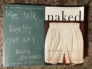 2 Bücher Posten David Sedaris Taschenbuch Nackt Ich Rede hübsch eines Tages Humor - Bild 1 von 3