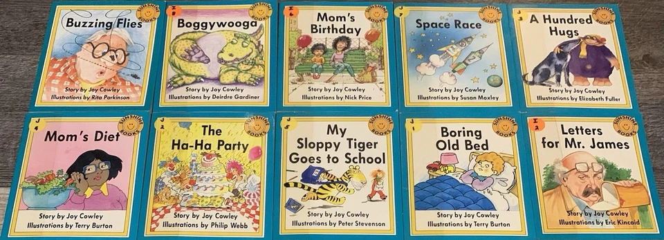 Lot Of 11: Sunshine Book The Wright Group Trade PB Ed. Set; VERY GOOD Condition! - Image 1 of 3