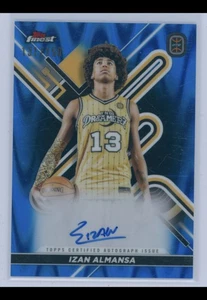IZAN ALMANSA 2022-23 Topps Finest OTE Rookie Auto BLUE Ray Wave Refractor /150 - Picture 1 of 2