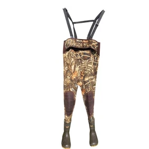 Cabelas Chest Waders Hunting Fishing Neoprene Boot Mens 11R Steel Shank Outdoors - Picture 1 of 13