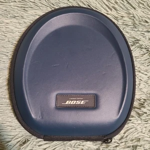 Bose Quiet Comfort 2 15 Acoustic Noise Canceling Headphone Case Only Navy - Picture 1 of 4