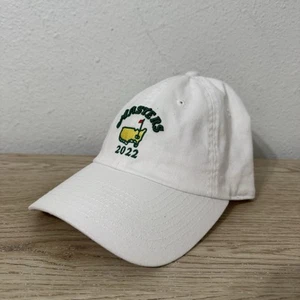NWT Masters Tournament White Embroidered Dad Hat Baseball Cap OSFM 2022 - Picture 1 of 14