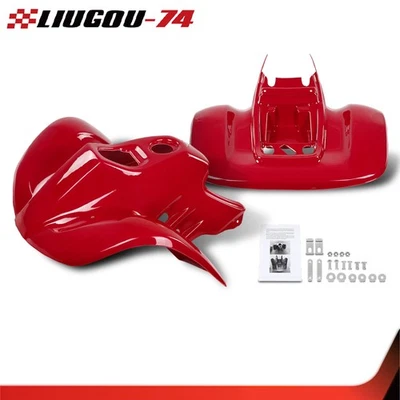 Front And Rear Fenders Set ABS Plastic Fit For 1993-2005 Honda Sportrax 90 TRX90 - Изображение 1 из 4