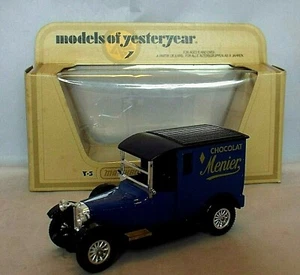 MATCHBOX Models of Yesteryear Y-5 1927 TALBOT VAN Chocolat Menier ISSUE 3 Boxed - Picture 1 of 7