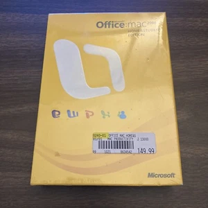 Microsoft Office 2008 Home and Student Edition for Mac Brand New Factory Sealed - Picture 1 of 3
