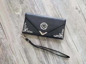 Star handmade phone leather wallet case for iPhone / Galaxy MN1403 - Picture 1 of 3