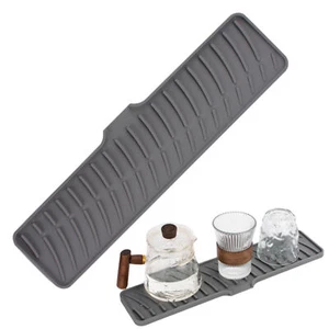 Absorbent Coffee Dish Kitchen Absorbent Draining Mat Drying Mat Quick Dry - Picture 1 of 15
