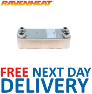 Intercambiador de calor de placas Ravenheat DHW 0002SCA06015/0 0002SCA06015/1 genuino NUEVO - Imagen 1 de 5