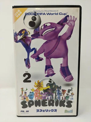 Fifa World Cup 2002 Spheriks CGI VHS Football Soccer JAPANESE LANGUAGE Dub Vol 2 - Image 1 of 4